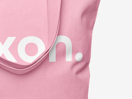 Stoffbeutel mit Logo