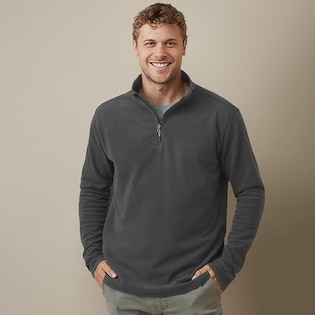 Stedman Active Fleece Half Zip - grey steel