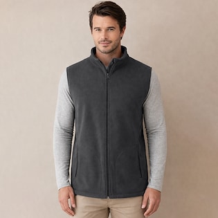 Stedman Active Fleece Vest Men - grey steel