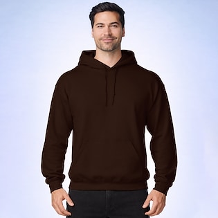 Gildan Heavy Blend Hooded Sweat - dark chocolate