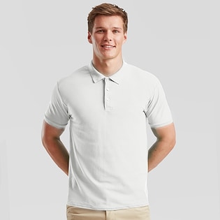 Fruit of the Loom 65/35 Polo - white
