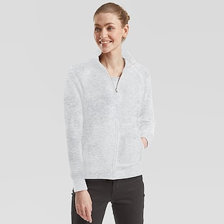 Fruit of the Loom Lady-Fit Premium Sweat Jacket - heather grey