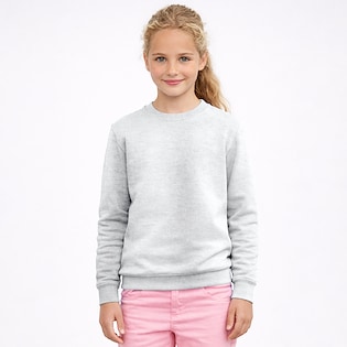 Fruit of the Loom Kids Classic Set-in Sweat - heather grey