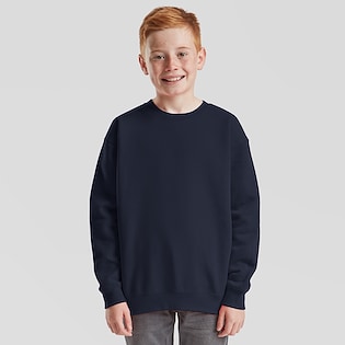 Fruit of the Loom Kids Premium Set-in Sweat - deep navy