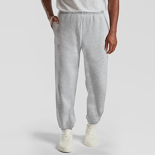 Fruit of the Loom Premium Elasticated Cuff Jog Pants - heather grey