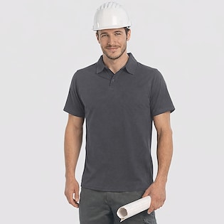 B&C CoolPower Pro Polo - dark grey