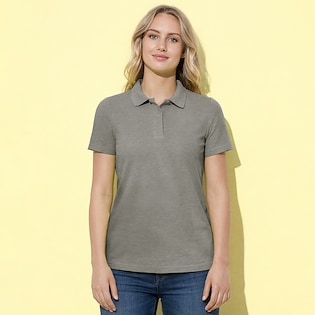 Stedman Polo Women - heather grey