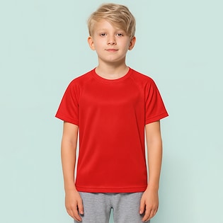 Stedman Active 140 Raglan Kids - scarlet red