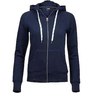 Tee Jays Ladies Fashion Full Zip Hood - navy