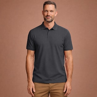 Tee Jays Heavy Polo - dark grey
