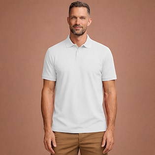 Tee Jays Heavy Polo - white