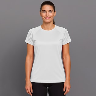 Tee Jays Ladies Cooldry Tee - white