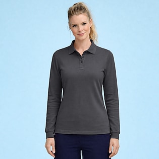 Printer Active Wear Surf Ladies LS - grey steel
