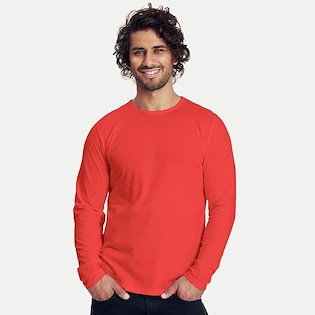 Neutral Mens Longsleeve T-shirt - red