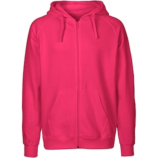 Neutral Mens Zip Hoodie - pink