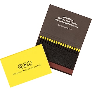 Streichholzbriefchen Christie