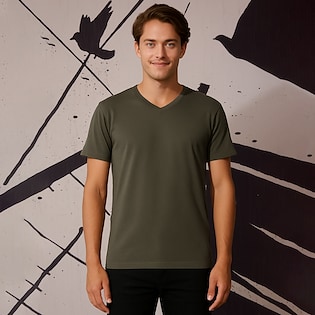 B&C Organic V-neck Tee Men