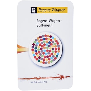 Putz-Etikett Nimbus Ø 33 mm