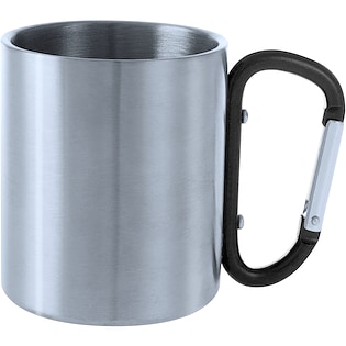 Metallbecher Ruby - black