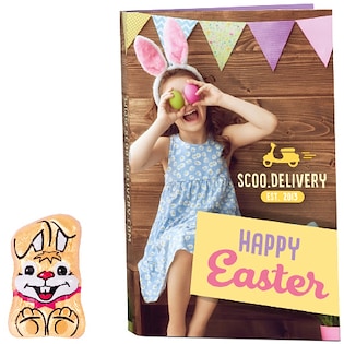 Schokolade Card Bunny
