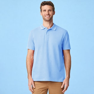 Gildan Softstyle Polo - light blue