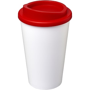 Americano Largo, 35 cl - white/ red