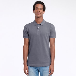 Russell Men´s Fitted Stretch Polo 566M - convoy grey