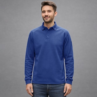 Russell Heavy Duty Workwear Collar Sweatshirt 012M - bright royal