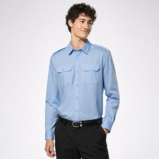 Kariban Men´s Long-Sleeved Pilot Shirt