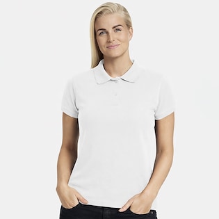 Neutral Ladies Classic Polo - white