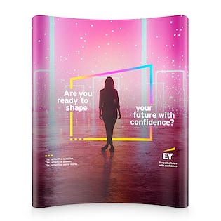 Messewand Pop Up Small, 200 cm