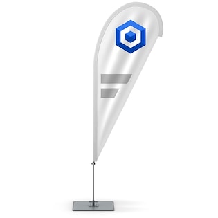 Beachflag Drop Medium, 310 cm