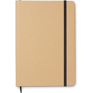 Schreibblock Kellan A5 - black
