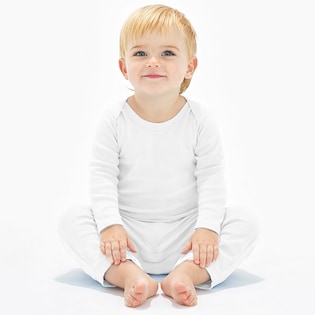 Babybugz Baby Rompasuit - white