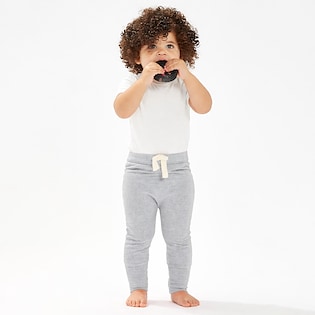 Babybugz Baby Sweatpants - heather grey melange