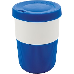 Take-away-Becher Saratoga, 38 cl - blue