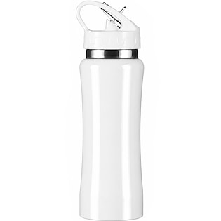 Wasserflasche Marwin, 60 cl - white
