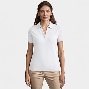 Tee Jays Women´s Luxury Stretch V-Neck Polo - white