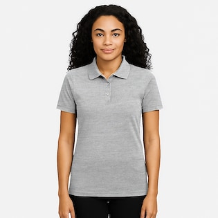 Elevate Calgary Women´s Polo - grey melange