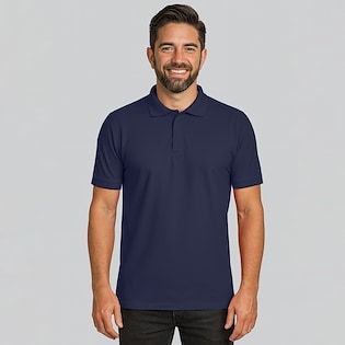 Elevate Graphite Men´s Organic Polo - navy