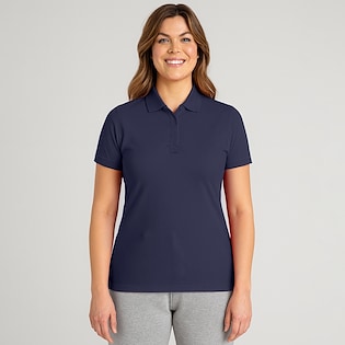 Elevate Graphite Women´s Organic Polo - navy