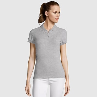 SOL´s Passion Women Polo - grey melange