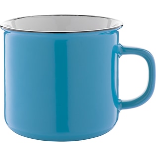 Steingutbecher Montville - light blue