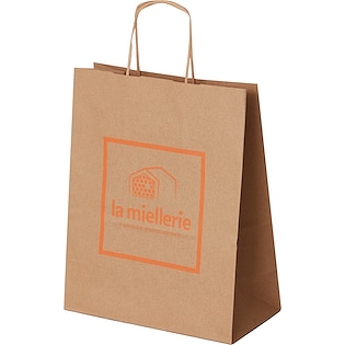 Papiertüte Tango Brown 27 x 22 x 11 cm