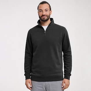 Russell Authentic Quarter Zip Sweat 270M - black