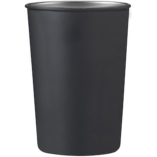 Metallbecher Brezza - schwarz