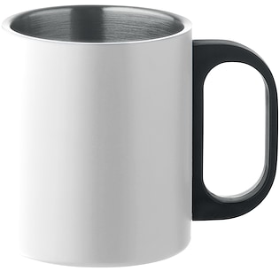 Metallbecher Nivelles - white