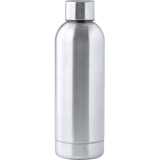 Wasserflasche Erasmus, 80 cl - silber