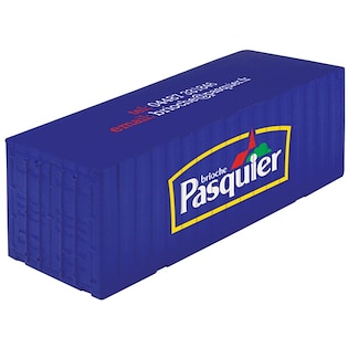 Stressball Container - blau