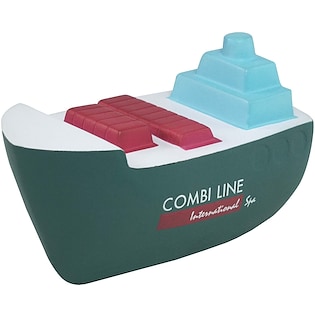 Stressball Cargo Ship - grün